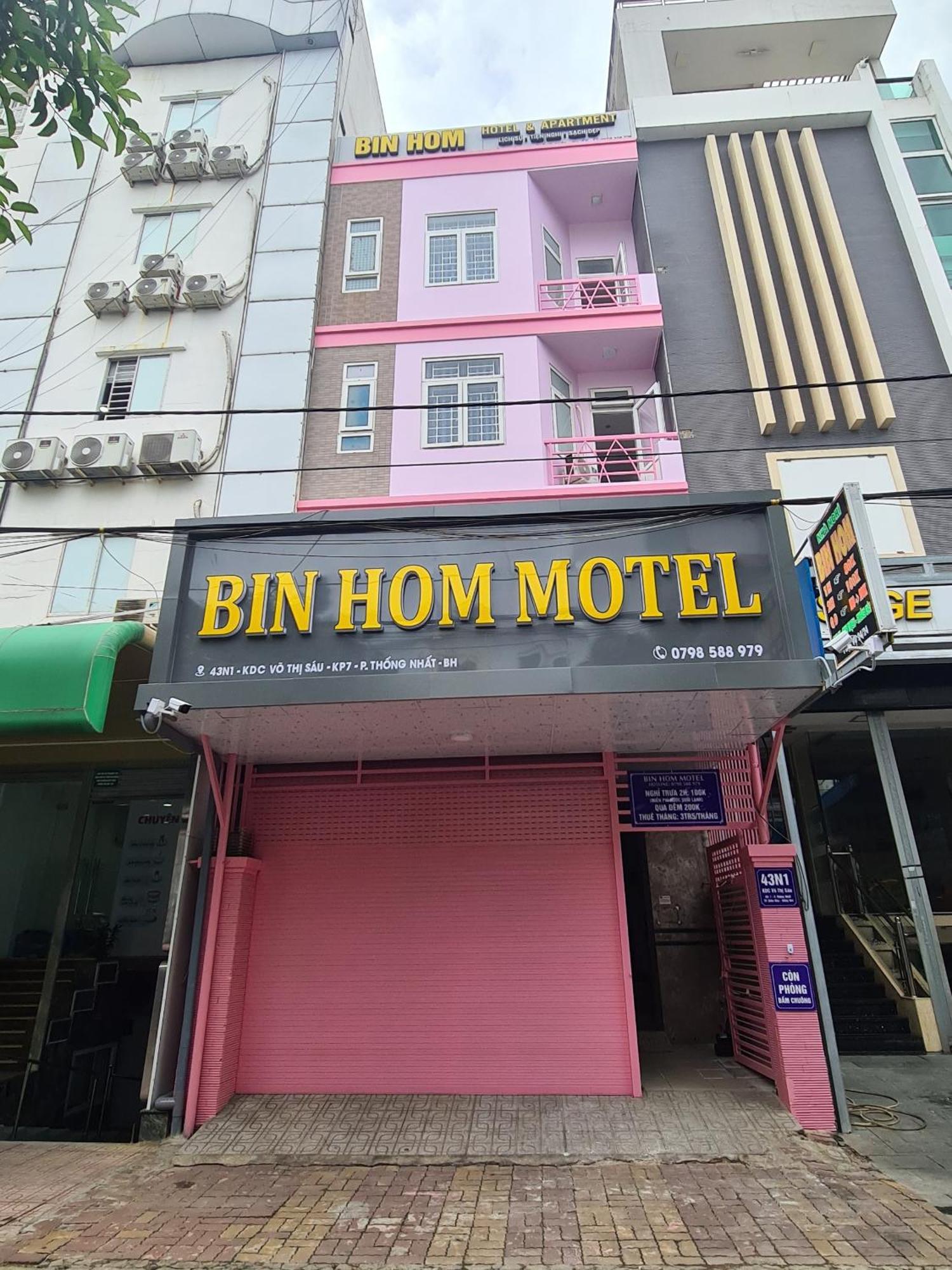 Bin Hom Motel Бьенхоа Экстерьер фото